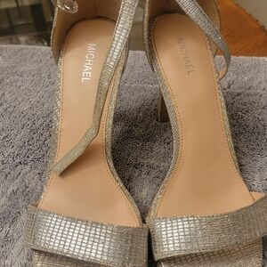 Michaels Silver Women's Heeled Sandals